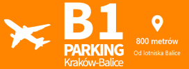 tanie miejsce parkingowe przy lotnisku Kraków